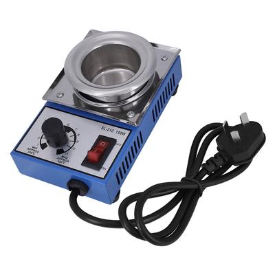 220V 150W Solder Pot Soldering Desoldering Bath 50mm ST21C 450 Degree Max