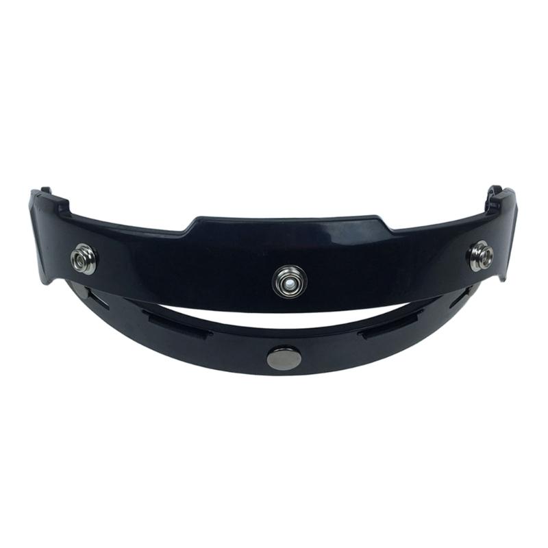 Motorcycles Black UV Adapter Flip Up Base Attachment For 3-Snaps Bubble Shield Visor Face Mask Helmet Accessories