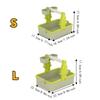Interactive Parrot Potty Training Platform With Food Cup Parrot Perch Shelf  Pet Supplies