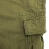 Nigel Cabourn Cropped Cargo Pants Khaki Button Fly Women Used