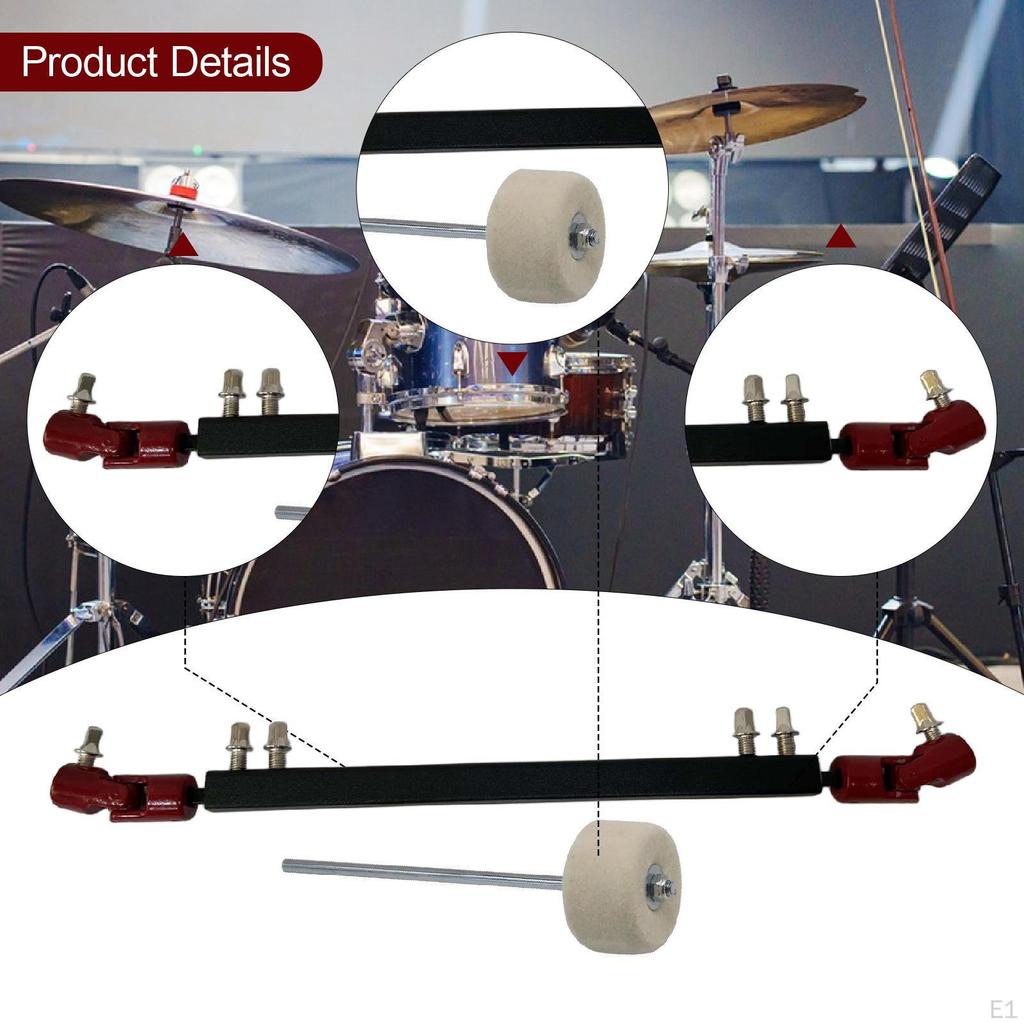 Double Bass Drum Pedal Drive Shaft