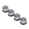 4PCS Electric Guitar Knob Plastic 6mm Inner Diameter Guitar Speed Control Volume Tone Knob