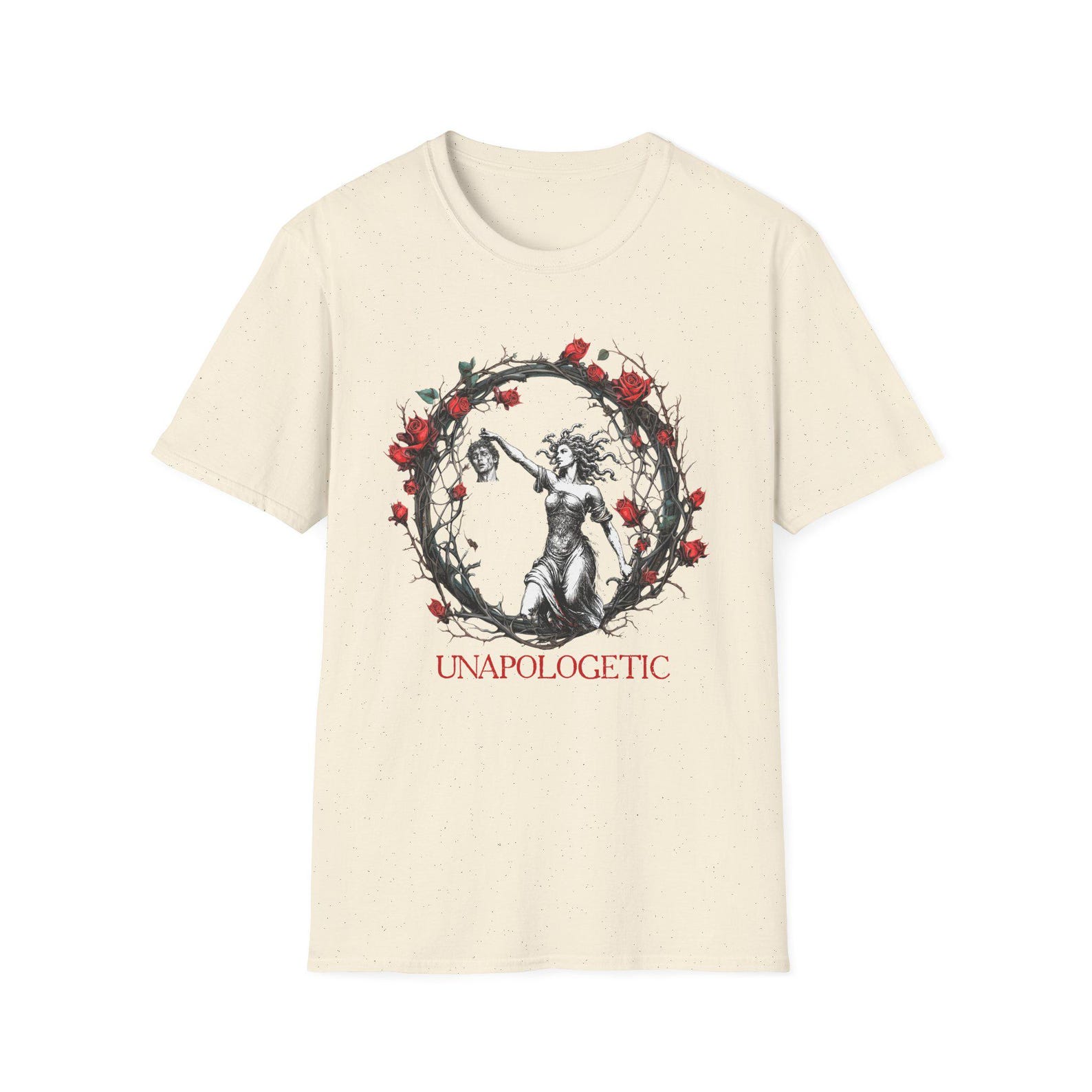 Unapologetic Medusa Feminist Shirt, Dark Academia Greek Mythology T-Shirt, Smash The Patriarchy 2XL