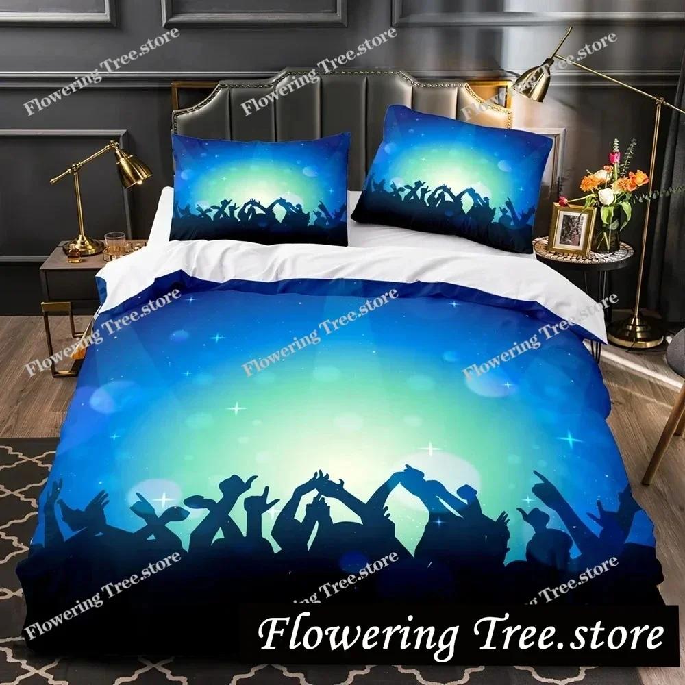 3D Print Madden DJ Classic Bedding Set Duvet Cover Bed Set Quilt Cover Pillowcase Comforter King Queen Size Boys Adult Bedding
