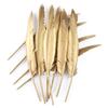 10-500 Gold Goose Rooster Feathers For Crafts Wedding Party Home Decoration Jewelry Making Plumes Diy Supplies