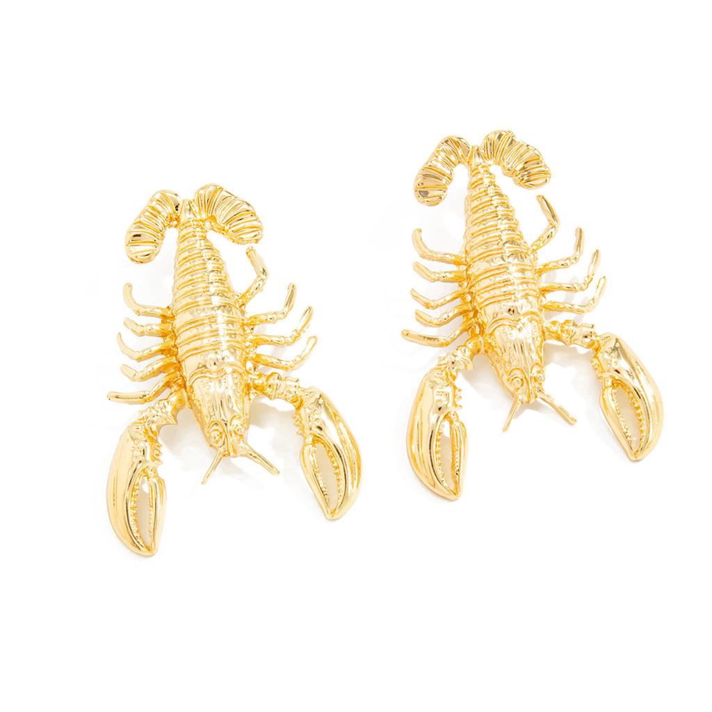Fashionable Sea Style Earrings Crab/Lobster Ear Accessories Comfortable Wear Jewelry Accessory For Girls