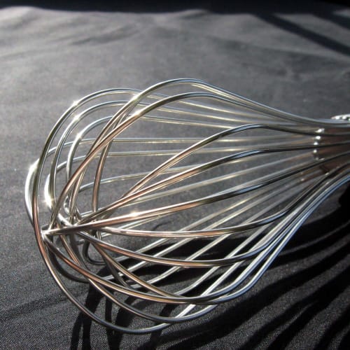 Nagao Tsubame-Sanjo Whisk, 25cm, 24-strand, 18-8 Stainless Steel, Commercial Use, Made In Japan
