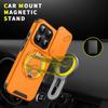 KEYSION 360° Rotating Ring Stand Phone Case for Xiaomi 17 Slide Camera Protection Magnetic Shockproof Back Cover for Xiaomi 17