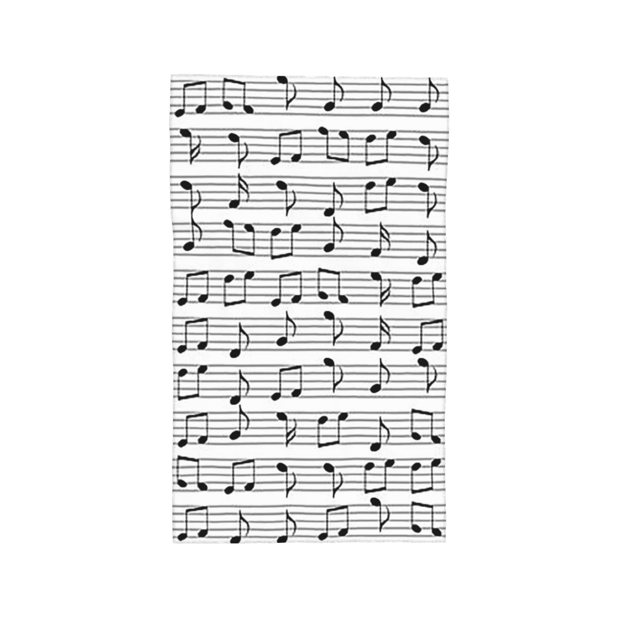 

Abstract Piano Keys With Musical Notes Soft Face Towel Quick Dry Pool Bath Cotton Towels Breathable W40*H60(CM)