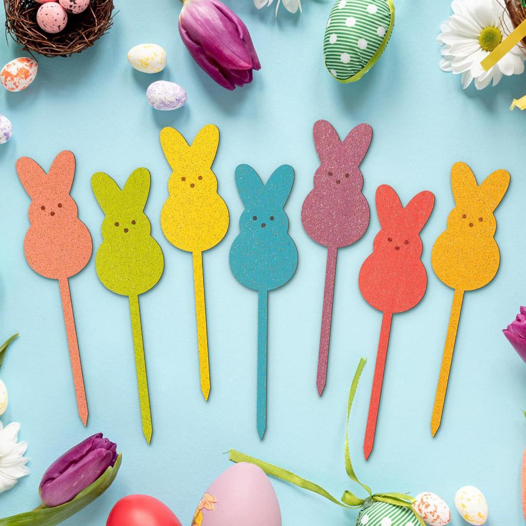14PCS Easter Wooden Home Decoration Decoration
