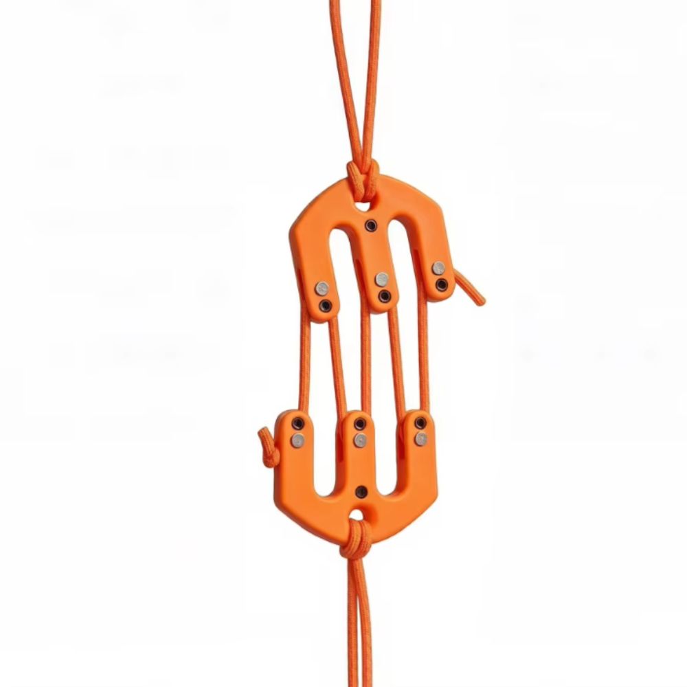 Ultralight Block And Tackle System Nylon Material Tackle Pulley System  Lifting Tasks