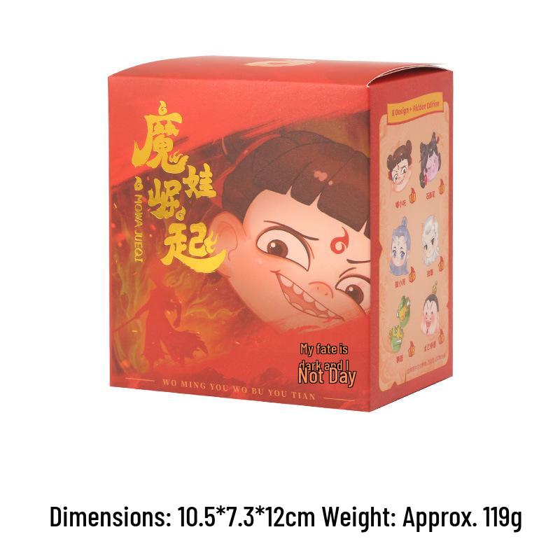 Ne Zha and Ao Bing Resin Desktop Ornament Blind Box Gift