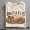 Joshua Tree National Park Shirt, Californische Woestijnlandschap T-shirt, Vintage Natuur Wandelen T-shirt, Retro Kampeercadeau