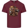 Steampunk Camera Photography Photographer Unisexs Light Cotton TShirt