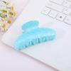 Korean Style Starry Sky Acrylic Hair Claw for Women, Glitter Candy Color Clip Ornament.