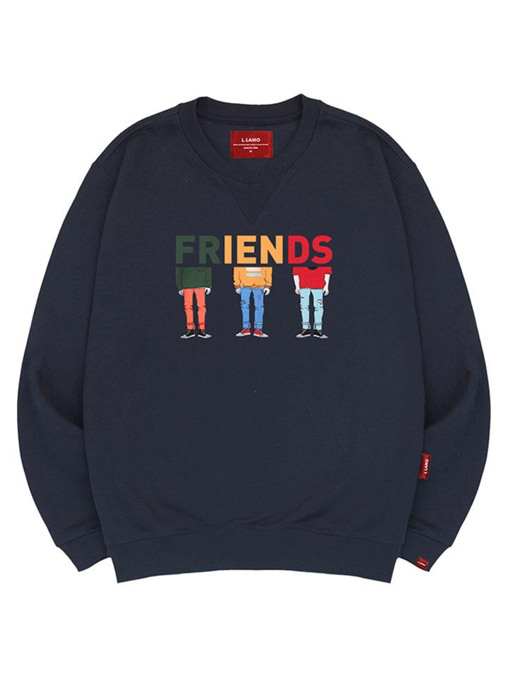 Ellamo Color Friend Sweatshirt Unisex Plus Size (Type B)