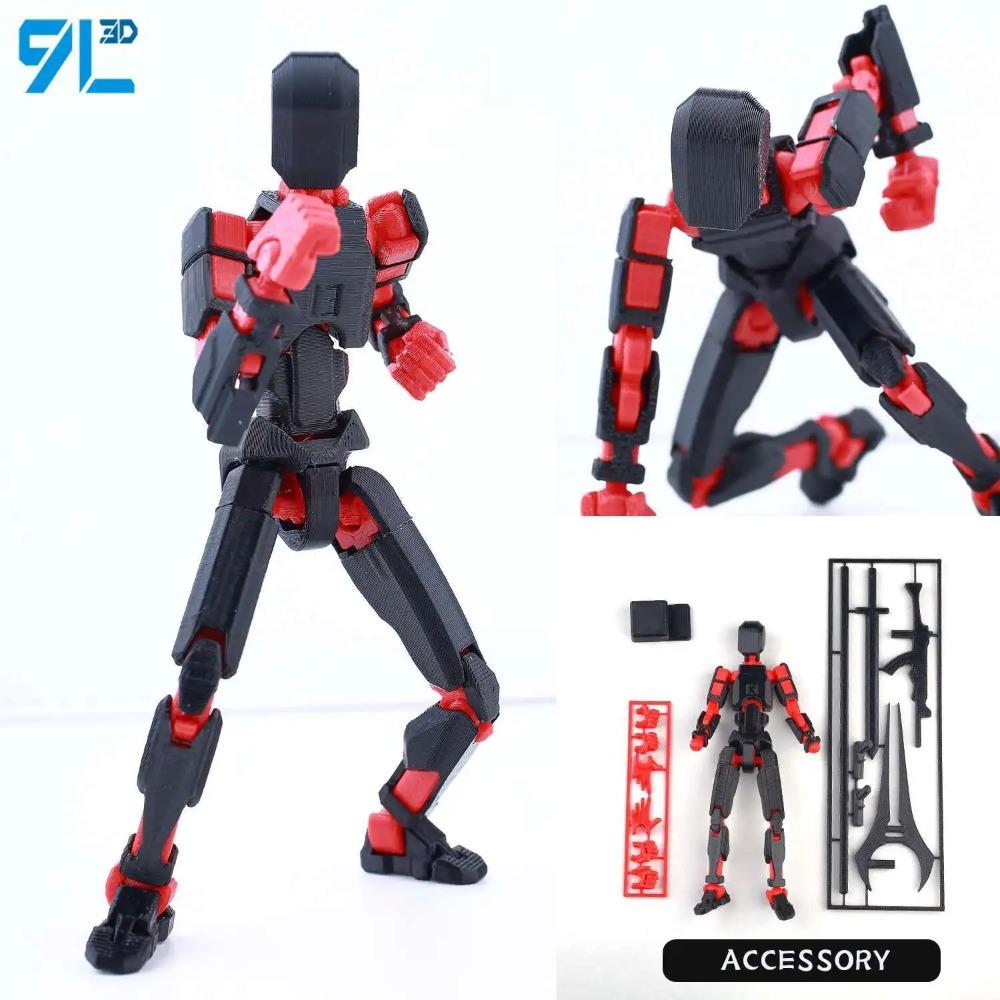 (Assembly Completed) T13 Action Figure Set,Dummy 13 Robot Action Figure, Lucky 13 Collectible Action Figure Articulated