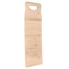 Bamboo Washboard Wooden Color Approx 19.7in Long Thickened Natural Bamboo Wear Resistant Sturdy Durable Wash Board