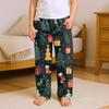 Children's Soft Comfortable Pyjama Bottoms Casual  Christmas Print Home Pants