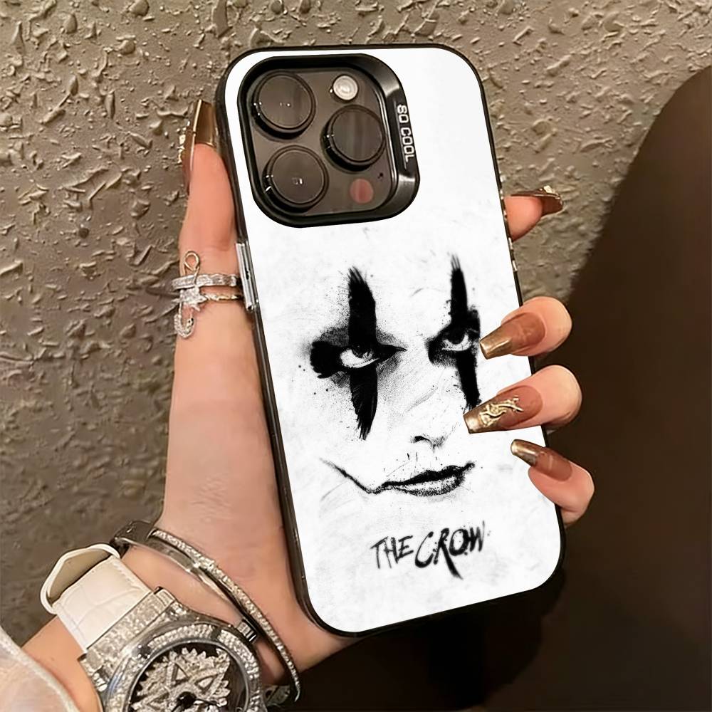 

T-THE CROWS T-Thriller Phone Case For iPhone 17,16,15,14,13,12,11 Plus,Pro Max,XS,Colorful Silver Phone case Funda Cover iPhone17PRO