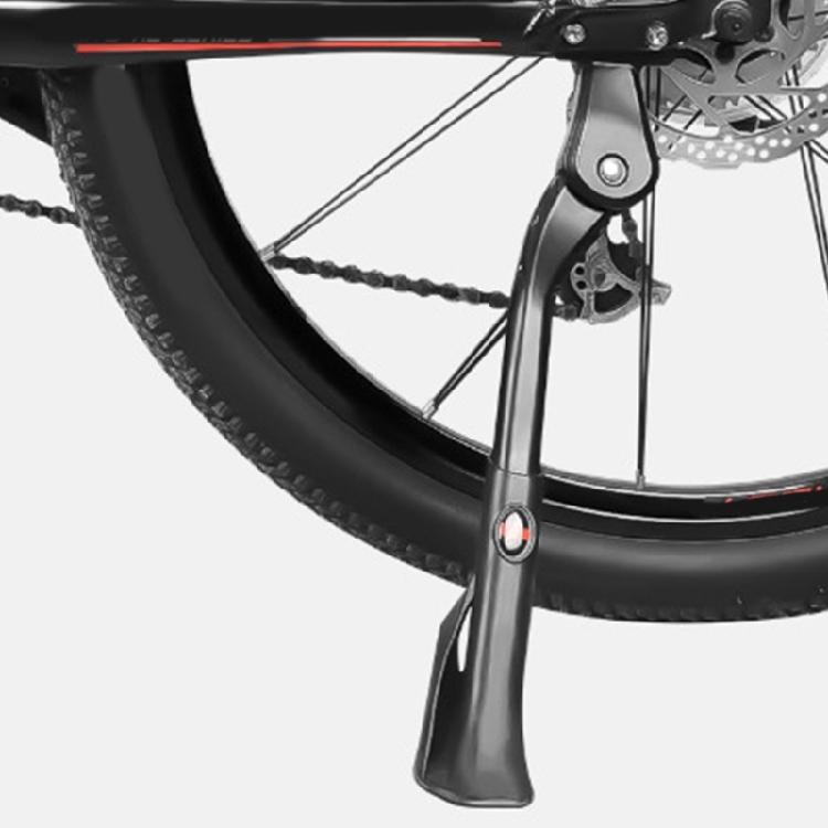 Aluminiumlegierung Seiten-Heck-Parkständer Rennrad Ständer Rutschfeste Fußstütze Verstellbarer Seiten-Heck-Parkständer