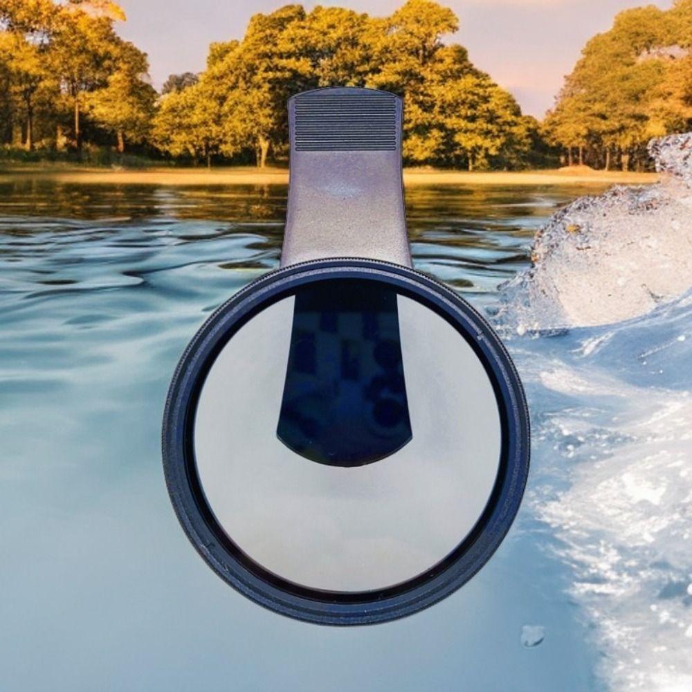 

with Clip Polarizer Professional Phone Filter Universal CPL Camera Lens Filter for All Phone 52mm