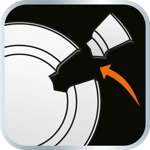 11 mm glue sticks, white, 12 pcs.