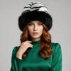 Plush Winter Hat Fluffy Fur Fisherman Hat New Bucket Hat  for Women Girls