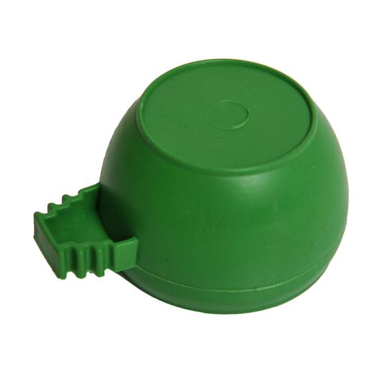 Bird Bowl Round Innoxious Plastic Practical Bird Feeder for Parrot