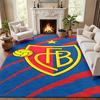 FC Basel Vloermat voor Woonkamer of Slaapkamer Beschermmat Onder Stoel Kantoor Decoratie Kerstcadeau Verjaardagscadeau
