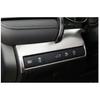 For Toyota Camry 2018- Silver Steel Function Headlight Control Button Frame