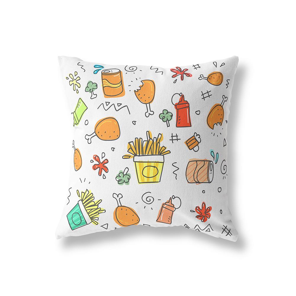 Moș Crăciun Tema de Crăciun Model imprimat Husă de pernă Acasă Sufragerie Decorare canapea Pernă pătrată Husă de pernă