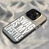 Hip-hop Swag logo lifestyle moda Custodia per Telefono Per lMDColor Guscio Argento Per lPhone 17 16 e 15 14 13 12 11 Pro Max Plus