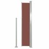 VidaXL Auvent latéral rétractable 140 x 300 cm Marron