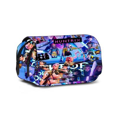 Astuccio per studenti/borsa per cancelleria con stampa all-over KPop DemonHunters