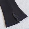 Girls' Elastic Flared Cropped Pants - Korean Style, Spring & Autumn Collection (Model TC227)