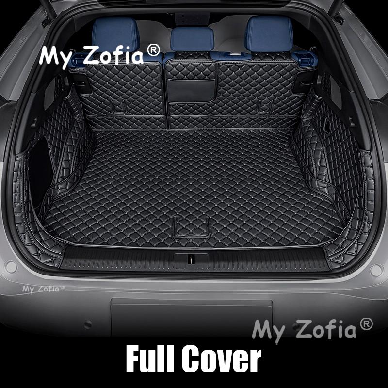Car trunk mat For Xpeng G6 2024 2025 2026 Car Boot Mat Cargo Protection Leather Trunk Mat Interior Modification Accessories