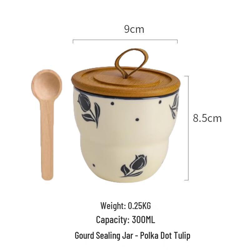 Barattolo Ermetico Portatile in Ceramica ZISIZ