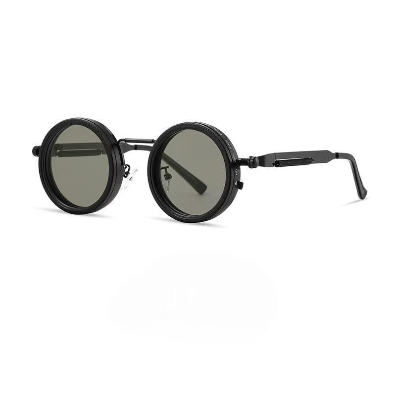 Fashion New Men's and Women's Nine Level Adjustable Dimmable Sunglasses Retro Polarized Sunglasses Steam Punk Style