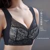 Seamless Lace Back Wire-Free Bra for a Smaller Chest Look