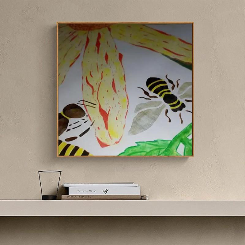 12 Blatt/Set, Bienenstock Malvorlage, Wiederverwendbar, Bienen Vorlage, Neues Modell, Bienenstock Poster Werkzeug