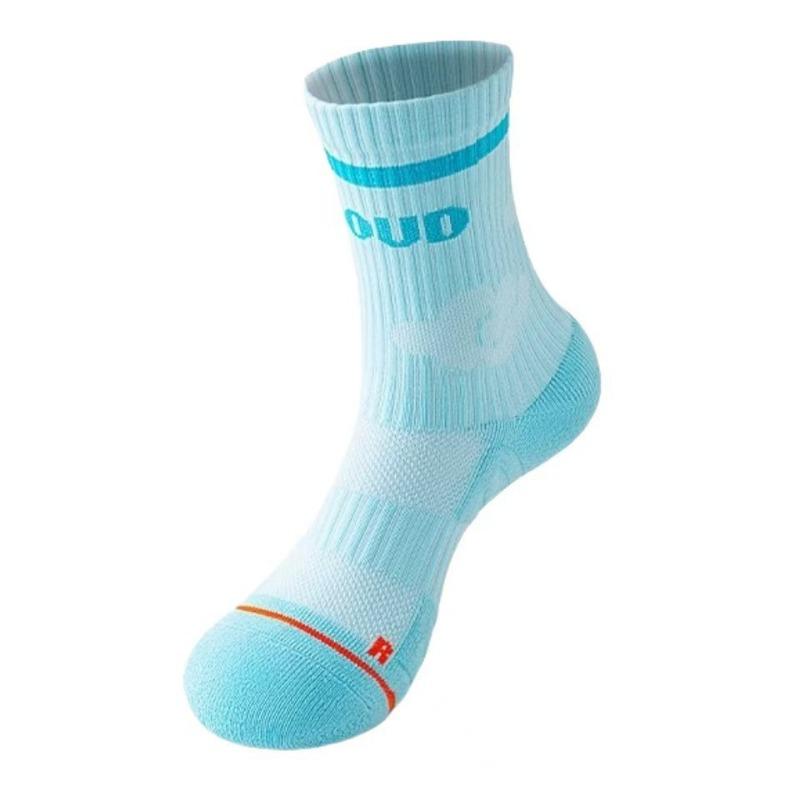 Women's New Towel Bottom Marathon Basketball Fitness Running In The Tube Cotton Socks