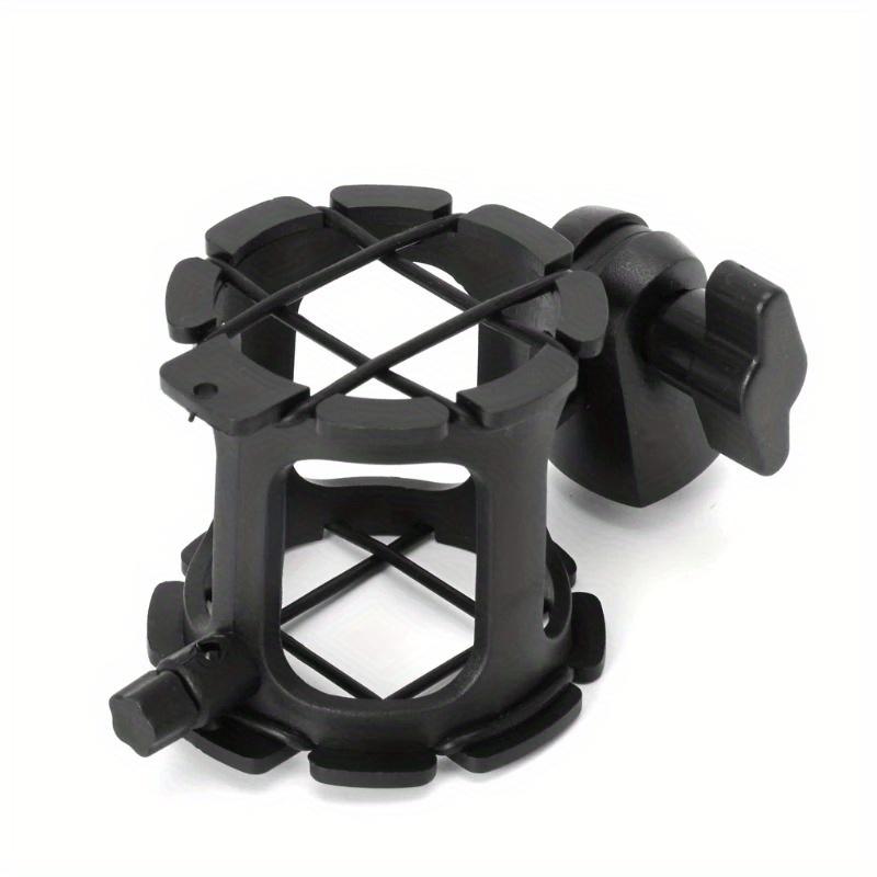 1pcs Microphone Stands Stabilized Shock MountsRadio Piggyback Microphone StandsHot ShoeDouble Cold Shoe Mounts