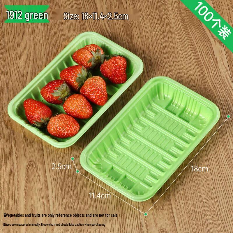 Disposable Rectangular PP Fresh Food Tray