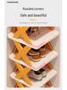 Nordic Plastic Folding Shoe Rack for Entryway or Bedroom