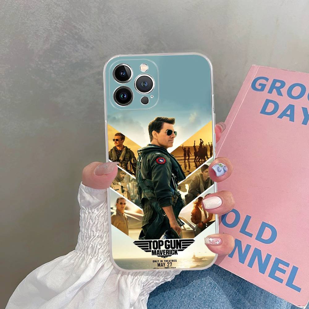 

Classic Movie T-Top G-Gun M-Maverick Phone Case For IPhone 17 16 14 11 12 13 15 Pro Max 14 Plus 17 Air Cover iPhone 15 pro