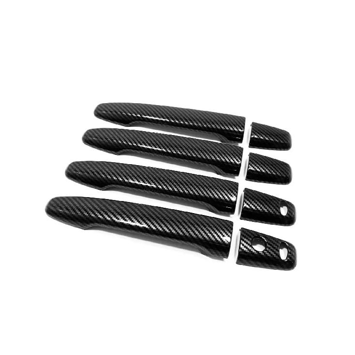 For Mitsubishi Outlander 2013 - 2015 2016 2017 2018   Door Handle Cover Bowl Frame Cover Trims Sticker Car Accessories