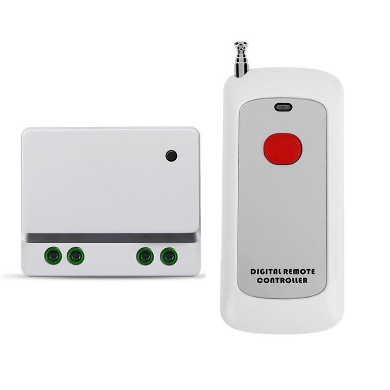 220V Single Channel Wireless Remote Control Switch - LED Smart Receiver 433 MHz