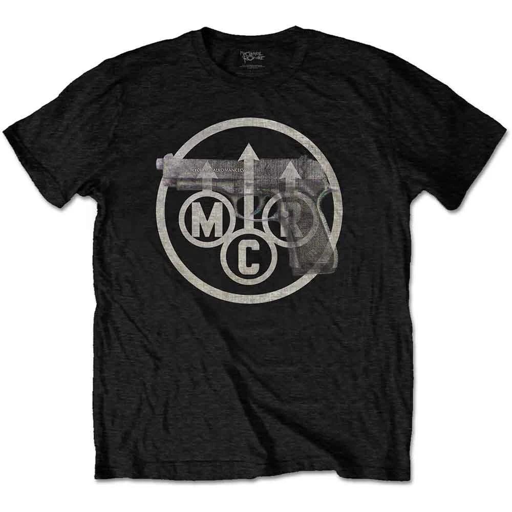 My Chemical Romance Men s Gunner MCR T-Shirt Black 3XL