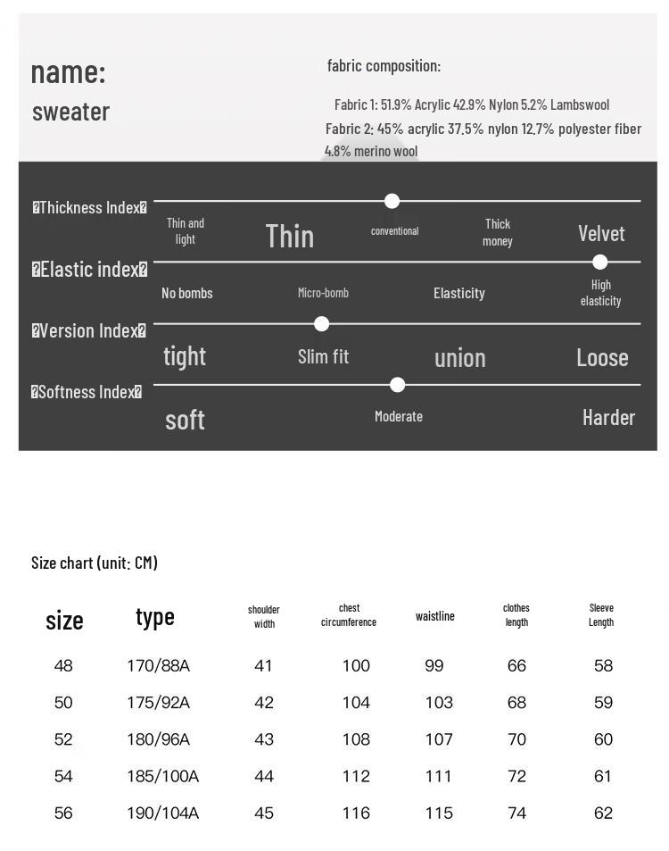 Talent Man Men's Slim Fit Knit Cardigan 91256M2328